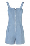 DENIM PLAYSUIT