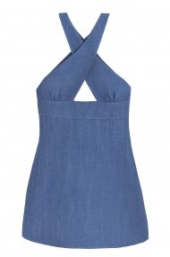 MINI DENIM DRESS